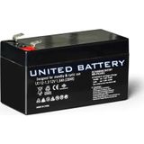 Blue Battery 12 Volt 1,3 Amper Bakımsız Kuru Akü 12V 1,3 Ah Ups Aküsü