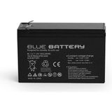Blue Battery 12V 7AH Bakımsız Kuru Akü 2025 KASIM Üretim 12 Volt 7 Amper Yüksek Performanslı