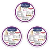 Blue Bead Mor Şeker Hamuru 200 gr x3 Adet - 600 gr
