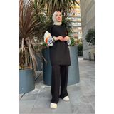 BLUE FASHION Kadın Ikili Tesettür Takım Kışlık Pike