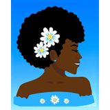Blue-flower Notebook