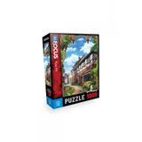 Blue Focus 1000 Parça Old Street And Arch With Flower Eski Cadde Ve Çiçekli Kemer Puzzle
