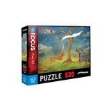 Blue Focus 500 Parça Zebra Love Giraffe Zebranın Aşkı Zürafa Puzzle