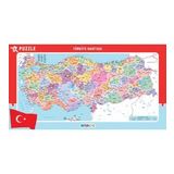 Blue Focus 56x30 cm Büyük Boy Türkiye Haritası Puzzle