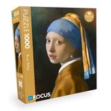 Blue Focus BF419 1000 Parça İnci Küpeli Kız Puzzle