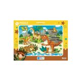 Blue Focus Dinosaurs Dinozorlar 72 Parça Puzzle