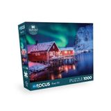 Blue Focus Games Blue Focus 1000 Parça Puzzle - Kuzey Işıkları (Northern Lights)