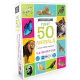 Blue Focus İlk 50 Hayvan - Akıllı Eğitim Kartları
