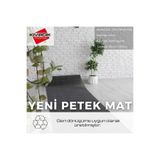 Blue Home Banyo Duş Havuz- Yeni Petek Paspas Kaydırmaz Pvc Paspas / Gri En : 90cm.