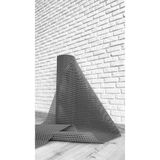 Blue Home Banyo Duş Havuz- Z Mat Petek Kaydırmaz Pvc Paspas Gri En 90cm