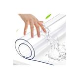 Blue Home Japon Şeffaf Kalın Sararma Yapmaz Pvc Kaymaz Masa Örtüsü 1,5 mm