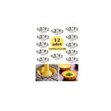 Blue Home Lıght 12 Adet Tartolet Kalıbı Kek Kurabiye Tart Kalıbı