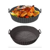 Blue Home Lıght Airfryer Silikon Pişirme Kabı - Hava Fritözü Kabı -airfryer Aksesuar - Tüm Airfryer'lara Uyumlu