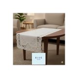 Blue Home 🆕 Meiwa Dantel Işleme Görünümlü Pvc Runner Sehba Dolap Örtüsü/ Ebat : 40cm x 83 cm GLS