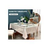 Blue Home Pvc Şeffaf Silikonlu 1 Sınıf Üst Yüzey Koruma, Su Geçirmez Masa Örtüsü 0,20 Mm