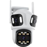 Blue İnter Blue Inter INT- cmR59 3-Lens 6k Full Hd Ptz Kamera Wifi Çoklu Lens Ip Kamera Kablosuz Otomatik Izleme