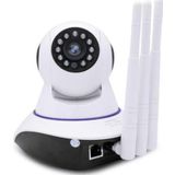 BLUE İNTER Cmr 5 Kablosuz Wifi Ip Kamera 1080p Full Hd 3 Mp Hareketli Kamera Gece Görüşlü Beyaz