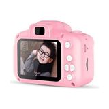 Blue İnter Cmr9 Çocuklar İçin Mini HD 1080P Dijital Fotoğraf Makinesi-pembe