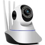 Blue İnter Kablosuz Wifi Ip Kamera 1080P Full Hd 3 Mp Hareketli Kamera Gece Görüşlü Beyaz