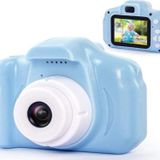 Blue İnter Mini Dijital Çocuk Fotoğraf Makinesi Hd 1080P Sd Hafıza Kart Girişli 5 Mp Video Makinası Öz Çekim -M