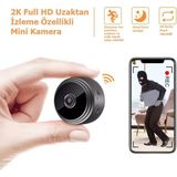 Blue Inter Mini Kamera 1080P Hd Wifi (Gizli, Miknatisli)