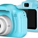 BLUE İNTER Unisex Çocuk Mavi Cmr9 Çocuklar Için Mini Hd 1080p Dijital Fotoğraf Makinesi
