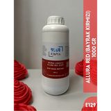Blue Kimya Bayrak Kırmızısı Sıvı Gıda Boyası 1 kg Su Bazlı Likit Allura Red E129