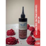 Blue Kimya Bayrak Kırmızısı Sıvı Gıda Boyası 250 gr Su Bazlı Likit Allura Red E129