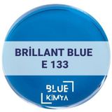 Blue Kimya Brilliant Blue E133 Mavi Toz Gıda Boyası 1 kg