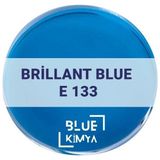 Blue Kimya Brilliant Blue E133 Mavi Toz Gıda Boyası 250 gr
