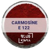 Blue Kimya Carmoisine E122 Vişne Kırmızı Toz Gıda Boyası 1 kg