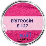 Blue Kimya Erythrosine E127 Eritrosin Pembe Toz Gıda Boyası 100 gr