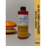 Blue Kimya Gün Batımı Sarısı Sıvı Gıda Boyası 250 gr Su Bazlı Likit Sunset Yellow E110