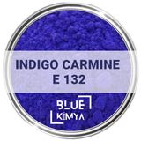 Blue Kimya Indigo Carmine E132 Indigo Karmin Koyu Mavi Toz Gıda Boyası 100 gr