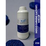 Blue Kimya Koyu Mavi Sıvı Gıda Boyası 1 kg Su Bazlı Likit Indigo Carmine E132 Indigo Karmin