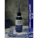 Blue Kimya Koyu Mavi Sıvı Gıda Boyası 100 gr Su Bazlı Likit Indigo Carmine E132 Indigo Karmin