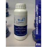 Blue Kimya Koyu Mavi Sıvı Gıda Boyası 500 gr Su Bazlı Likit Indigo Carmine E132 Indigo Karmin