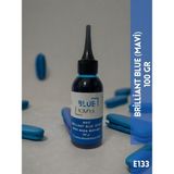 Blue Kimya Mavi Sıvı Gıda Boyası 100 gr Su Bazlı Likit Brilliant Blue E133