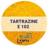Blue Kimya Tartrazine E102 Tartrazin Sarı Toz Gıda Boyası 100 gr