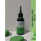 Blue Kimya Yeşil Sıvı Gıda Boyası 100 gr Su Bazlı Likit Pea Green E142