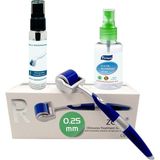 Blue Line Dermaroller 0.25MM Titanyum 192 Iğneli Göz Çevresi Göz Altı Için Derma Roller