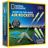 Blue Marble NATIONAL GEOGRAPHIC Hava Roketatar Oyuncak - 100 Feet'e Kadar Karanlık Roketlerde Glow Başlatın, Çocuklar için Açık Oyuncaklar, Çocuklar için Oyuncaklar, Çocuklar için 8-12, Çocuklar için Eğlenceli