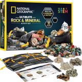 Blue Marble NATIONAL GEOGRAPHIC Kids Rock Koleksiyonu - 1 lb Çeşitli Kayalar, Mineraller ve Değerli Taşlar Artı 50 Havalı Taş ve Mineraller, Sınıf, Ev Okul ve Daha Fazlası için Harika Bir STEM Dünya Bilimi Kiti