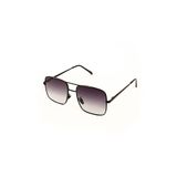 BLUE MOON GLASSES Reynmen Model Siyah Degrade Cam Siyah Metal Çerçeveli Uv400 Korumalı Pilot Güneş Gözlüğü