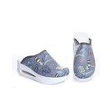 BLUE ORTHOPEDİC SABO TERLİK-Gri İlkyardım Temalı Airmax Ortopedik Sabo Terlik (Gri / 37)