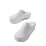 BLUE ORTHOPEDİC SABO TERLİK Kadın Beyaz Yılan Desen Ortopedik ve Anatomik (eu_footwear_size_system, adult, women, numeric, medium, numeric_37)