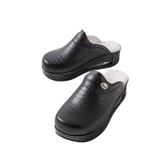 BLUE ORTHOPEDİC SABO TERLİK Kadın Sİyah Yılan Desen Ortopedik ve Anatomik (eu_footwear_size_system, adult, numeric, medium, numeric_37)