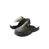 BLUE ORTHOPEDİC SABO TERLİK-Yeşil Kamuflaj Erkek Klasik Ortopedik Sabo Terlik (Yeşil / 42)