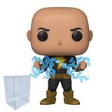 BLUE SALAMANDER EMPORIUM TOYS, GAMES & MULTIFARIOUS MISCELLANEA Black Adam (Lightning) Chase Funko Pop koruyucu ambalajlı - Filmler içerir: Siyah Adam - Siyah Adam (Yıldırım) GITD Chase Pop #1232 mavi plastik koruyucu kılıflı