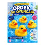 BLUE SİDE 1 Adet Ördek Su Oyuncağı – Ses Çıkaran Suda Yüzen Sarı Ördek Banyo Oyuncağı, Çocuk Bebek Küvet Havuz Oyuncağı